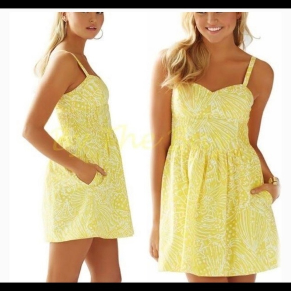 Lilly Pulitzer “christine” dress size 2 EUC